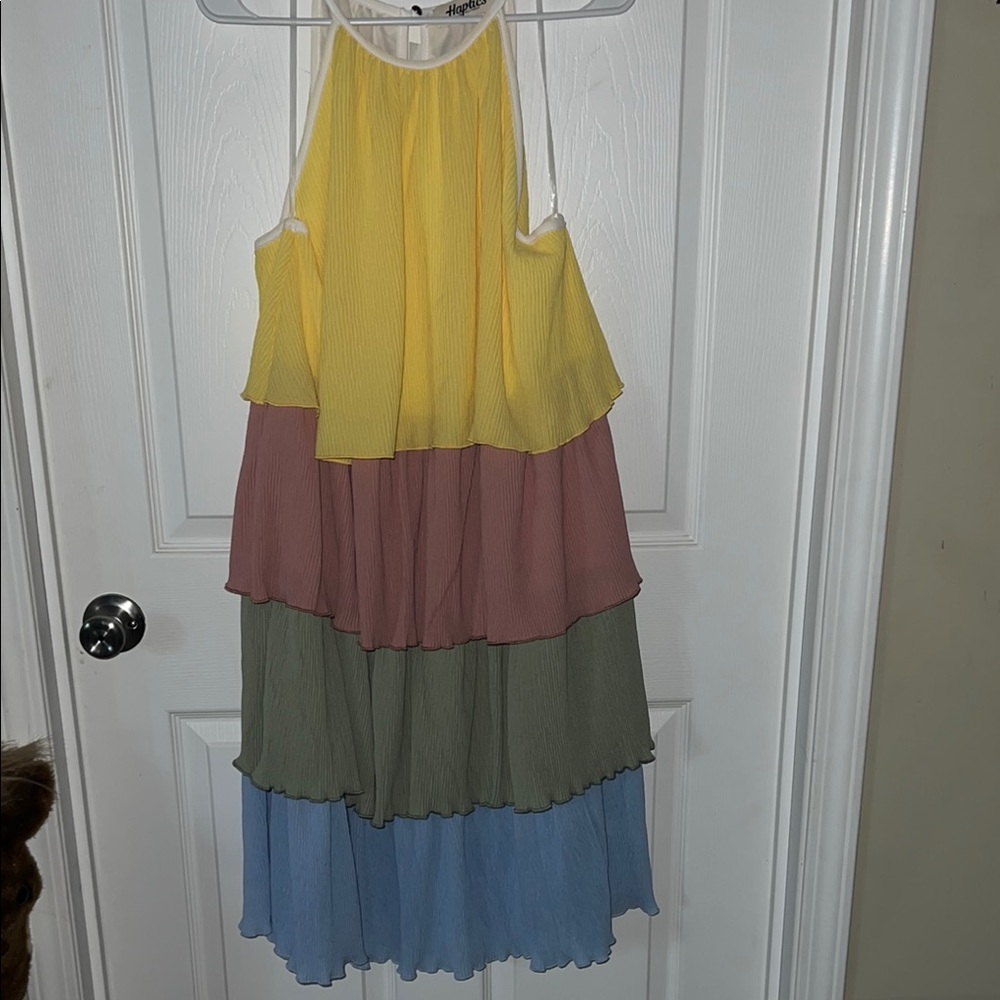 Colorful Layered Dress